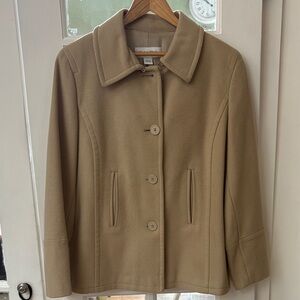 Calvin Klein Women's Tan Pea Coat
